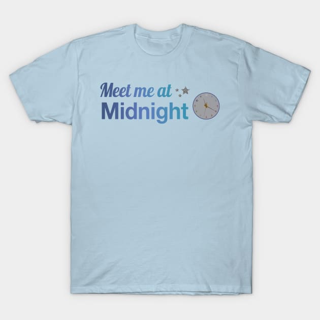 Meet Me At Midnight Taylor Swift T-Shirt by Mint-Rose